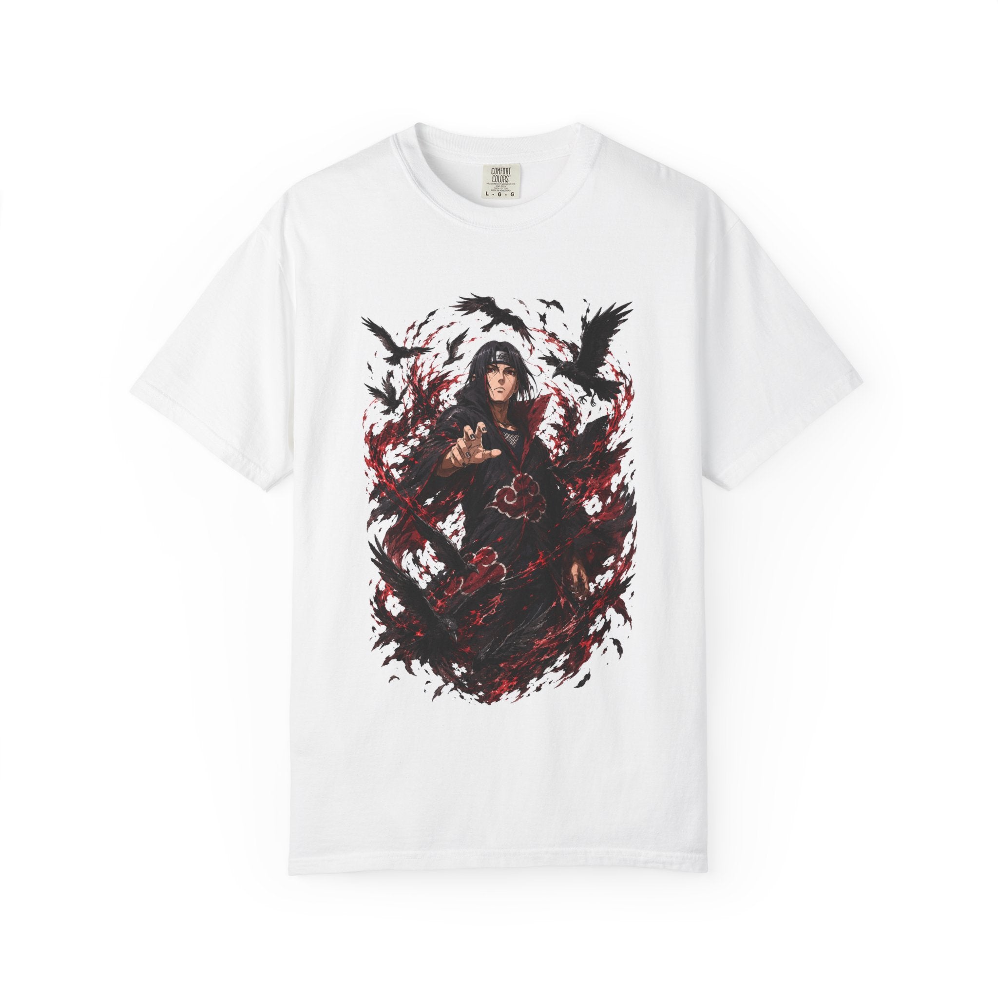 Naruto Akatsuki Itachi Raven Graphic T-Shirt