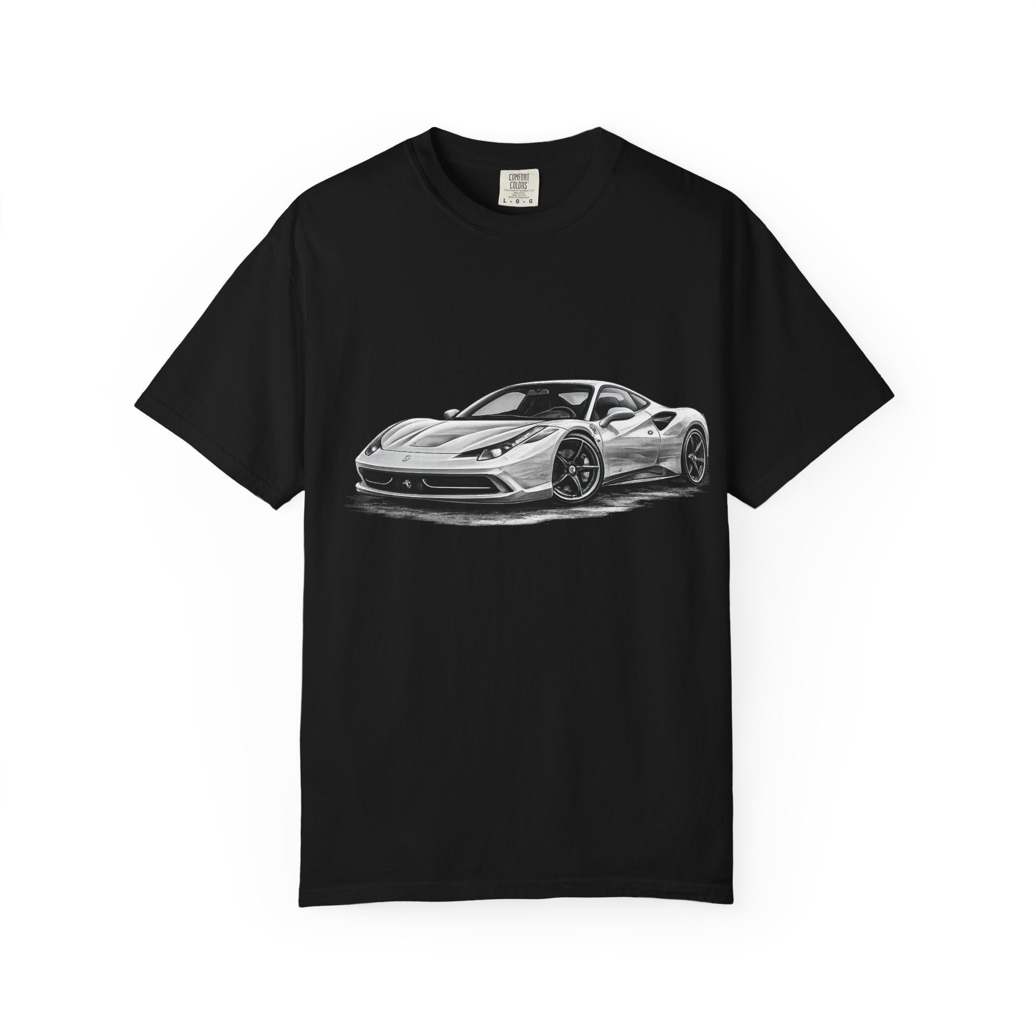 Ferrari Graphic Tee — Vintage Racing Logo T-Shirt