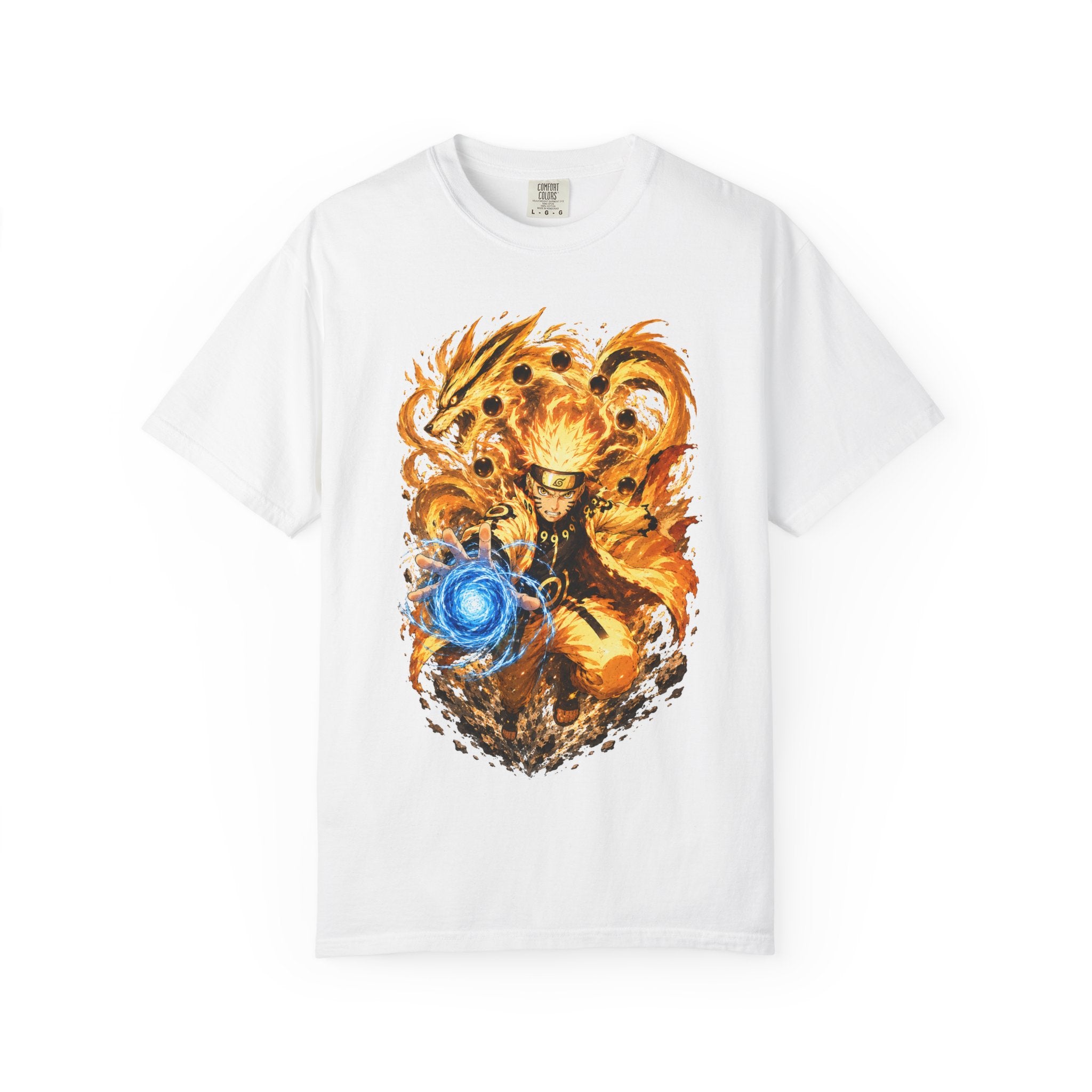 Naruto Sage Mode Rasengan T-Shirt — Anime Ninja Graphic Tee