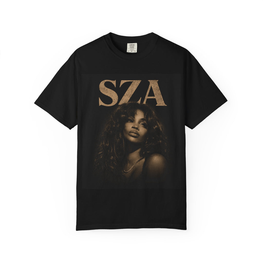 SZA Portrait T-Shirt — Retro Sepia Music Tee