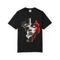 Abstract Face Graphic Tee — Artistic Minimalist Portrait T-Shirt