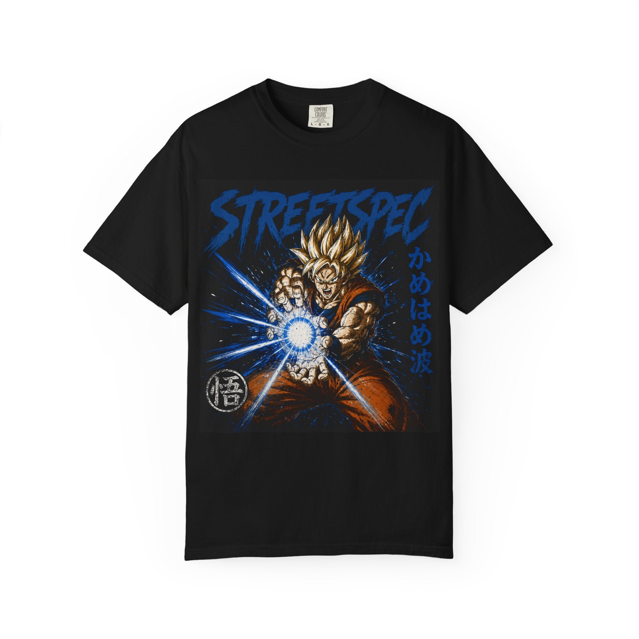 Kamehameha Anime Power Graphic T-Shirt — Street-Style Super Saiyan Tee