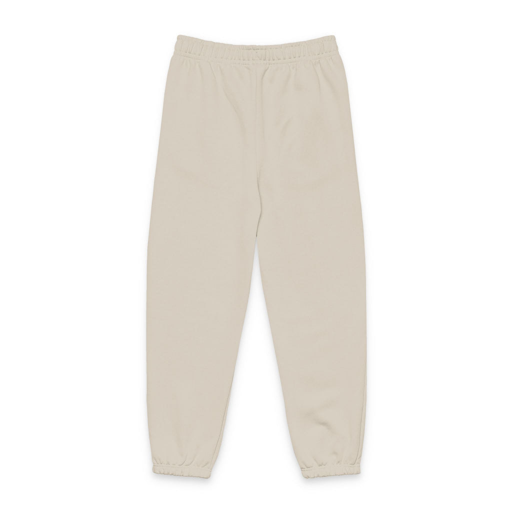 Script Logo Sweatpants — Cozy Heavyweight Joggers with Cursive Side Print