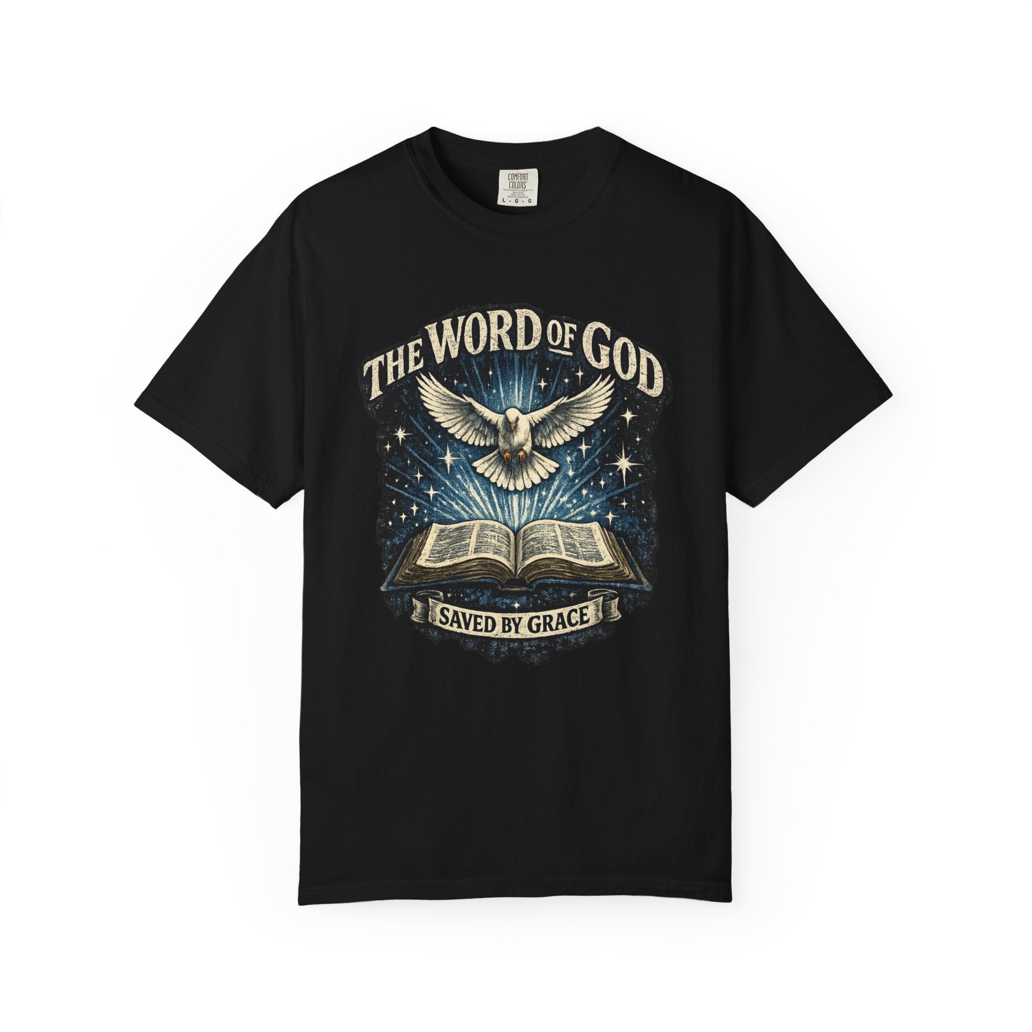 Faith Dove Bible T-Shirt — Word of God Scripture Graphic Tee