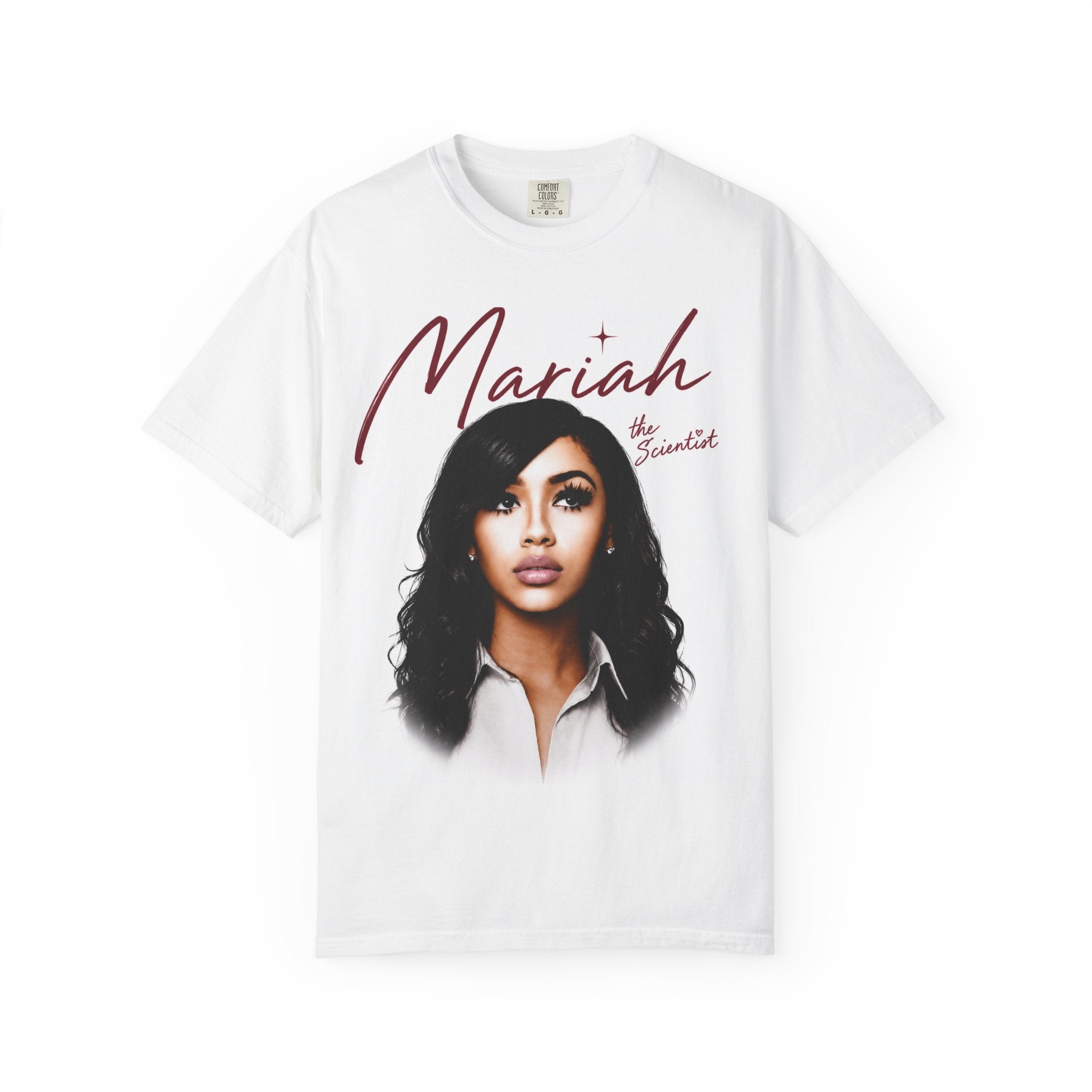 Graphic T-Shirt — 'Mariah the Scientist' Portrait Tee