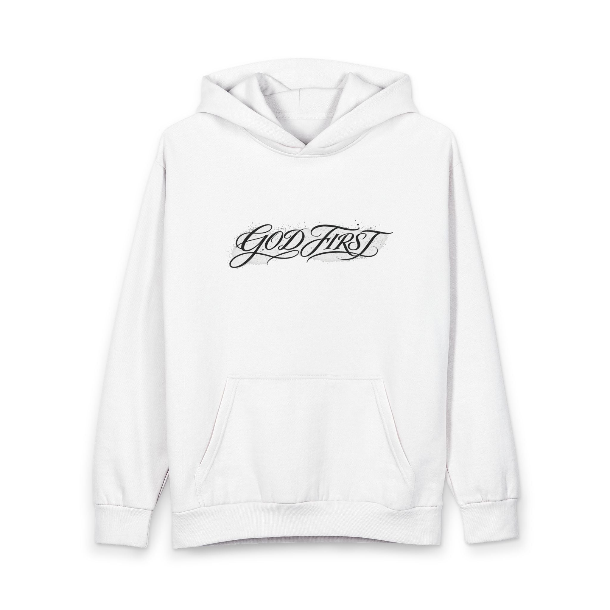 God First Hoodie — Script Faith Pullover