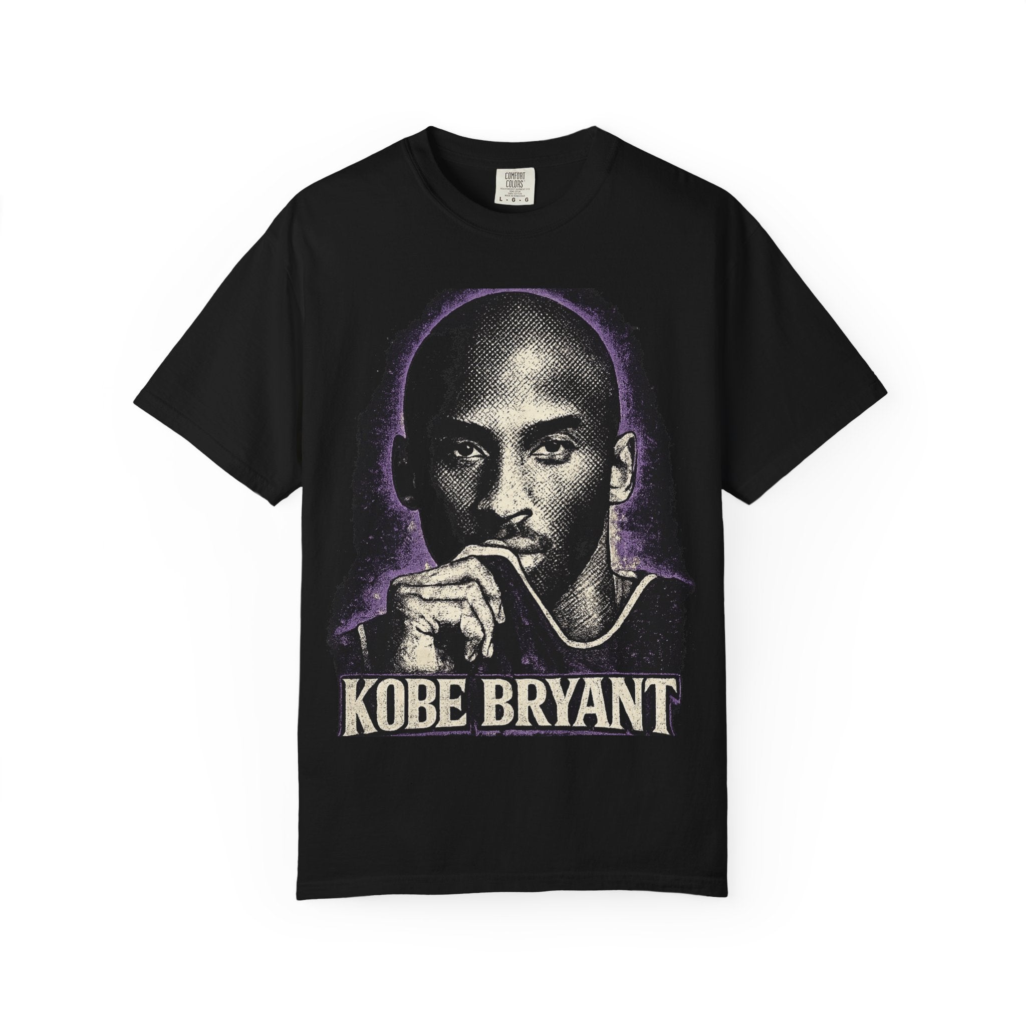 Memorial Portrait T-Shirt — Kobe Bryant Tribute Graphic Tee