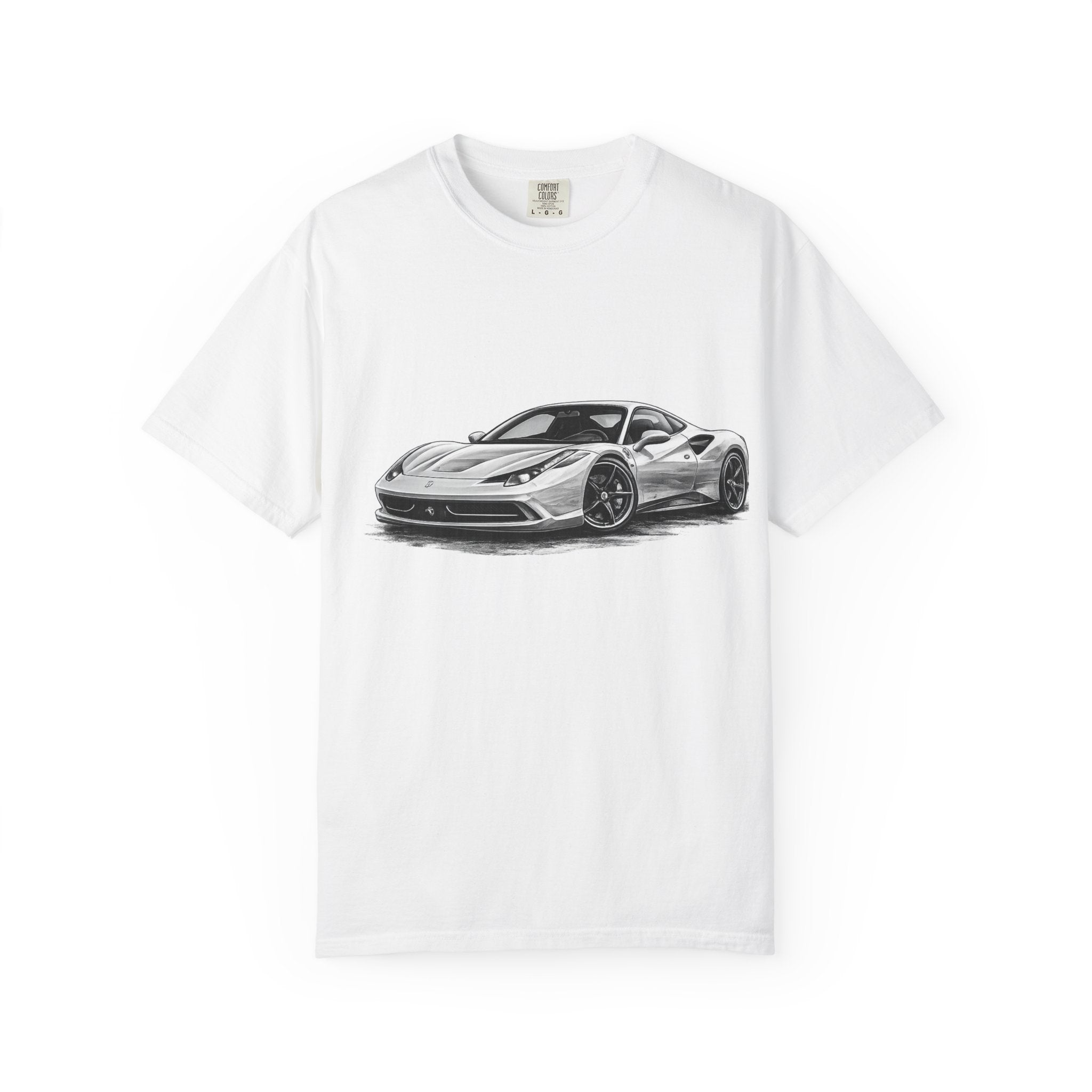 Ferrari Graphic Tee — Vintage Racing Logo T-Shirt