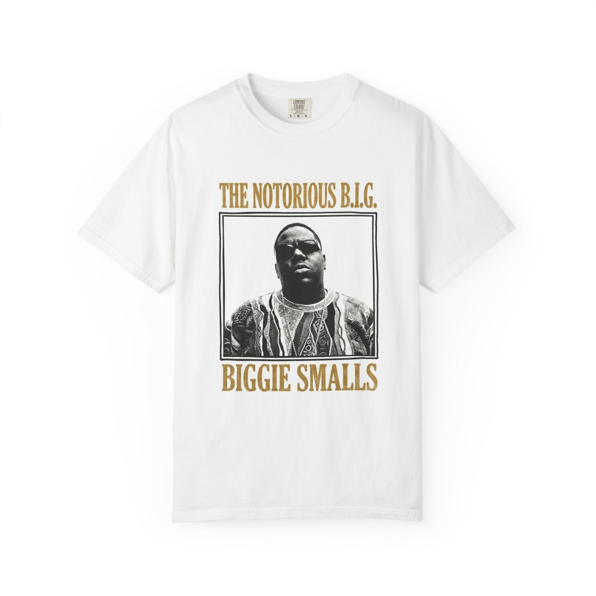 Graphic T-Shirt — Vintage Hip-Hop Portrait "The Notorious B.I.G. / Biggie Smalls"