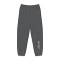 Script Logo Sweatpants — Cozy Heavyweight Joggers with Cursive Side Print