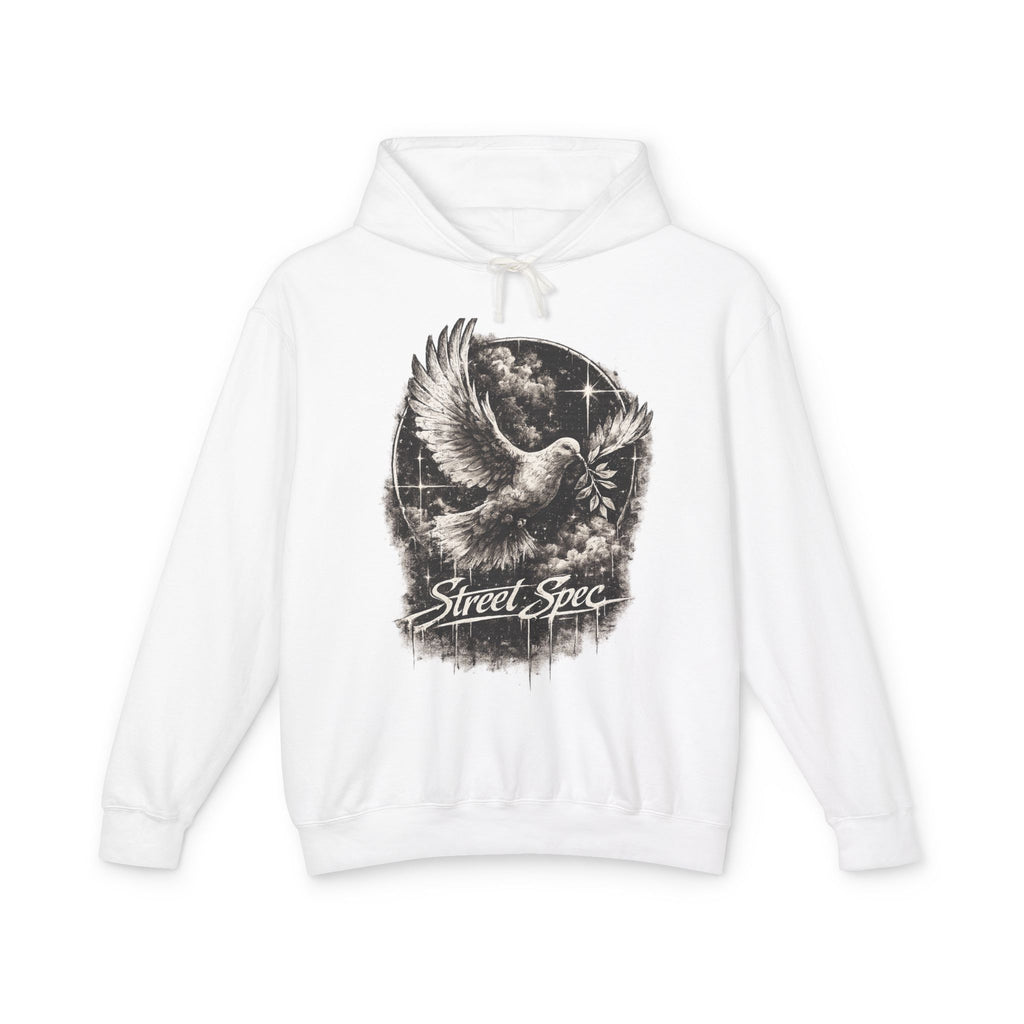 Dove Graphic Lightweight Hoodie Pullover
