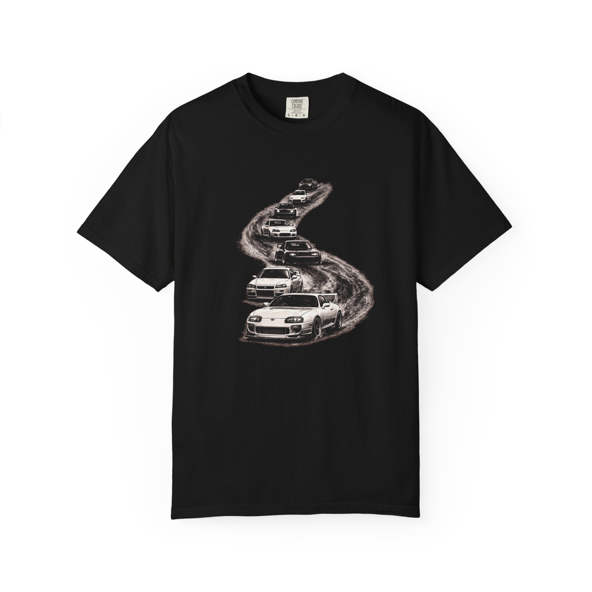 JDM Drifting T-Shirt — Japanese Car Enthusiast Street Racing Tee