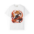 Flaming Hero Anime T-Shirt — Kyojuro Rengoku Firewave Tee