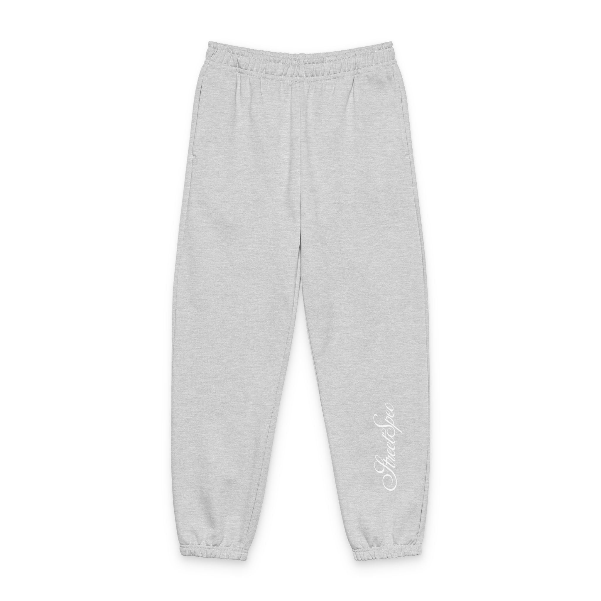 Script Logo Sweatpants — Cozy Heavyweight Joggers with Cursive Side Print