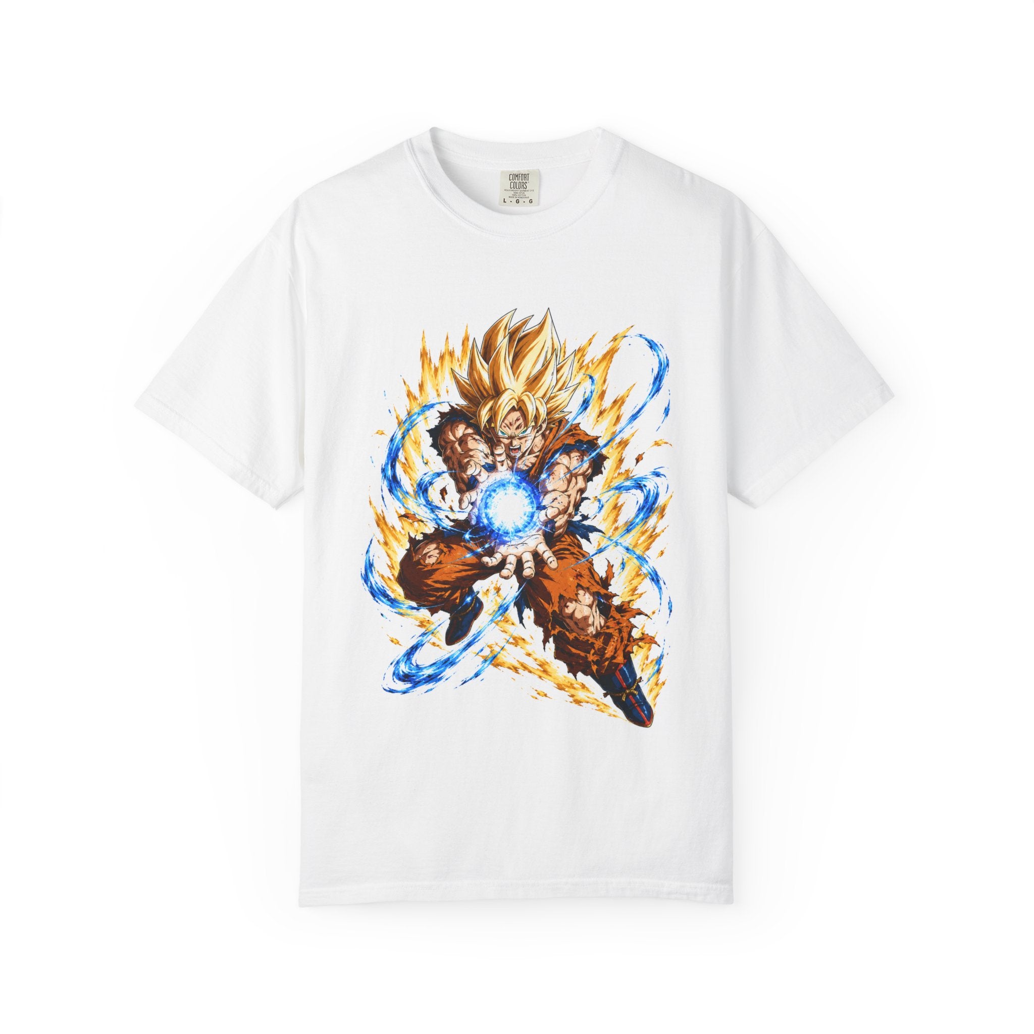 Goku Kamehameha Anime Super Saiyan Graphic Tee