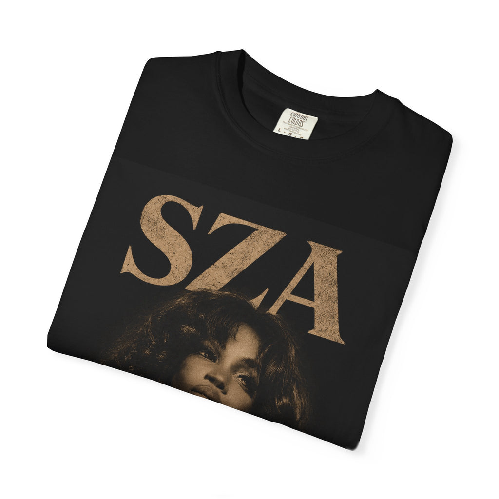 SZA Portrait T-Shirt — Retro Sepia Music Tee