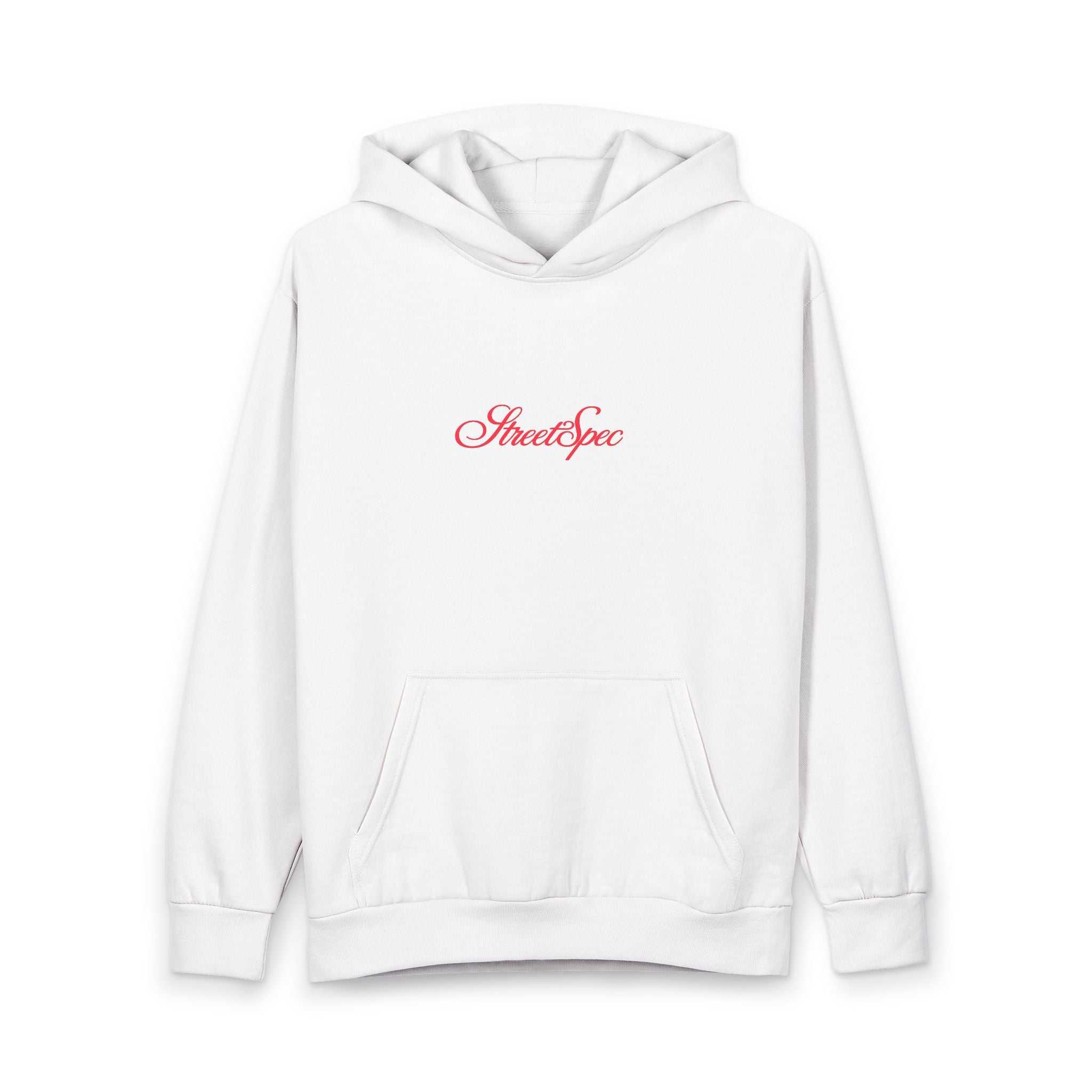 Nas Script Logo Hoodie — Streetwear Pullover with Script Back Graphic