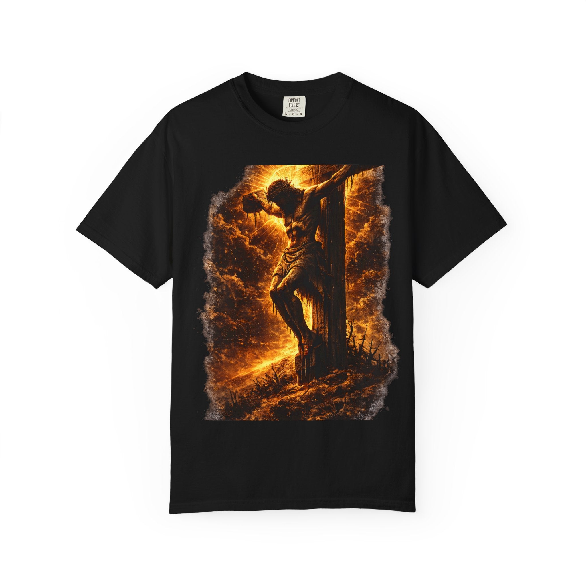 Crucifixion Graphic T-Shirt — Religious Christian Faith Tee