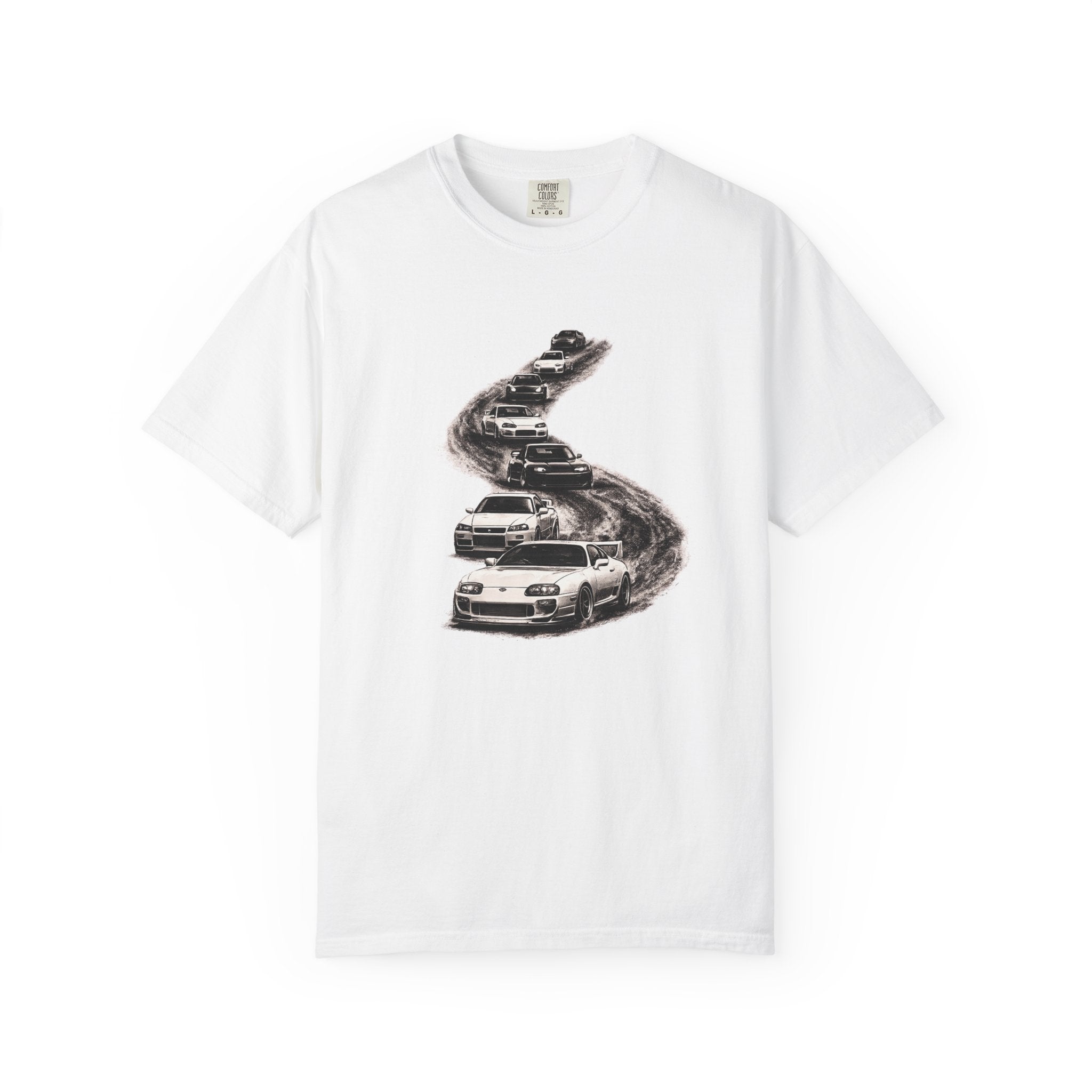 JDM Drifting T-Shirt — Japanese Car Enthusiast Street Racing Tee
