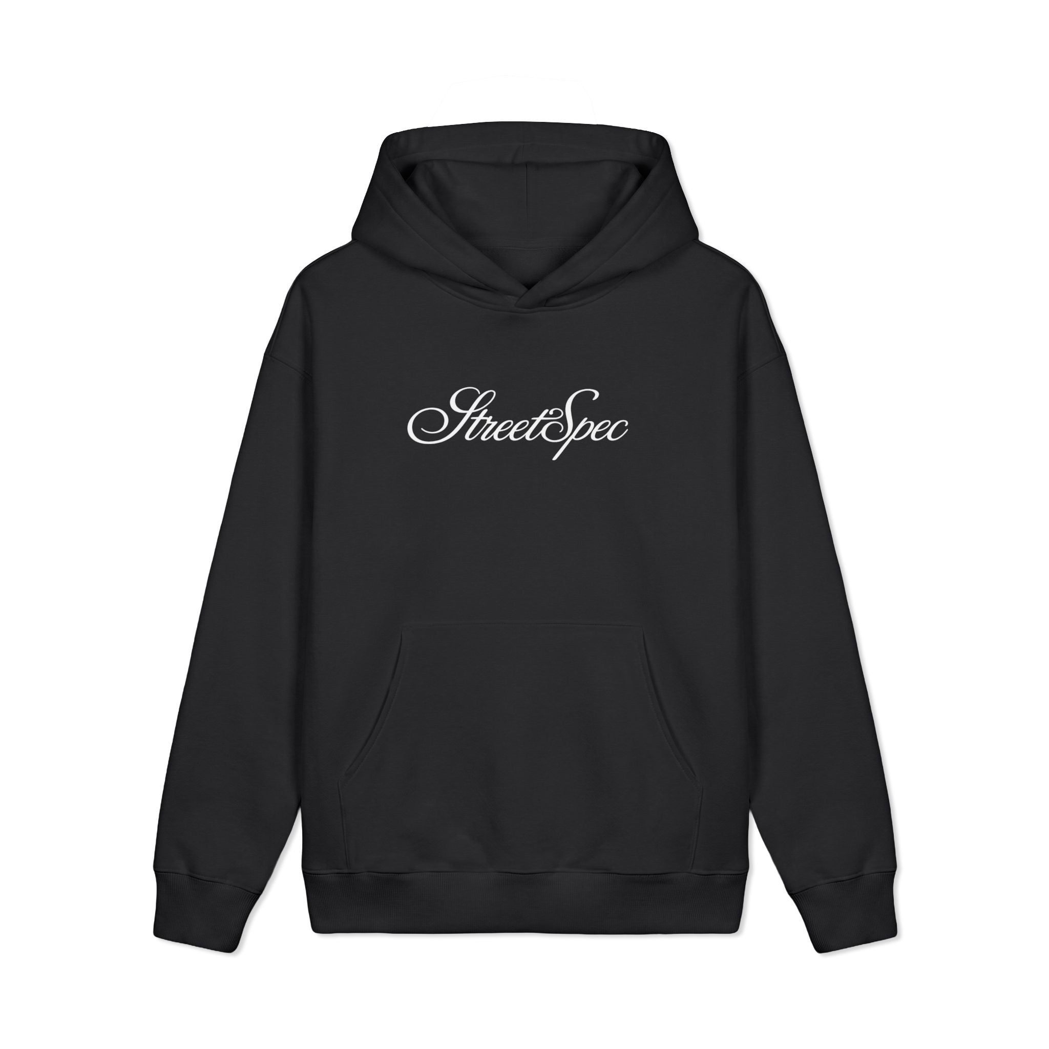 StreetSpec Gothic Hoodie — Graphic Logo Heavyweight Pullover