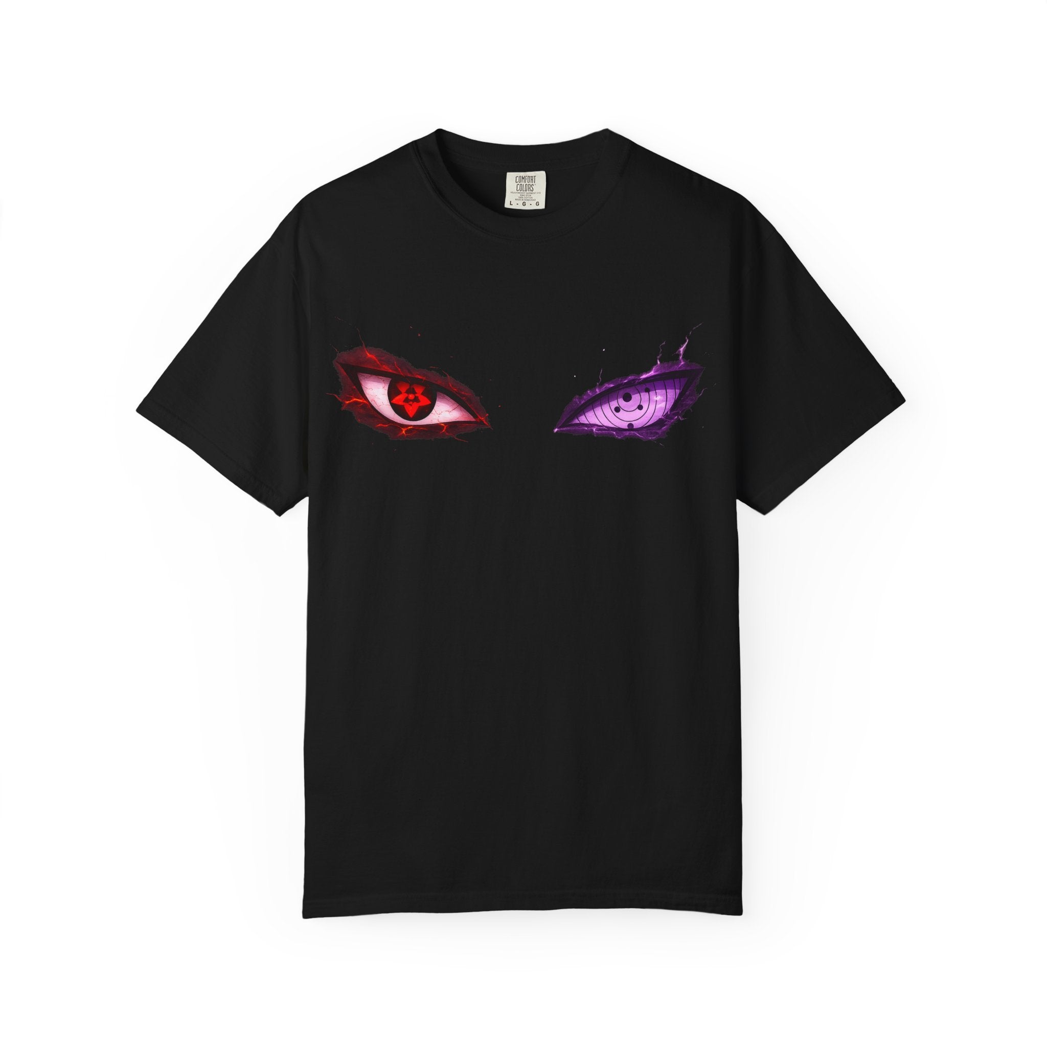 Naruto Sharingan & Rinnegan Graphic T-Shirt