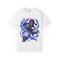 Akaza Dynamic Martial Arts Unisex T-shirt with Blue Energy Design