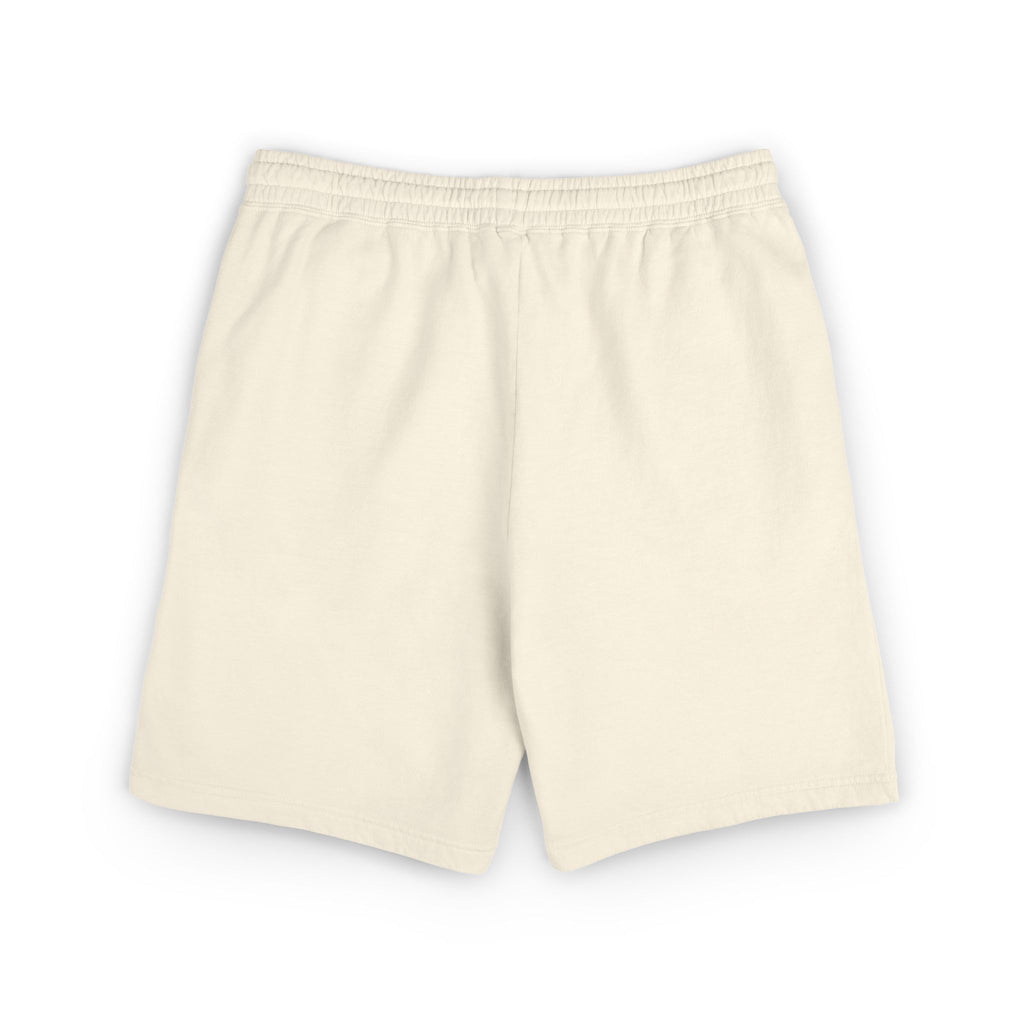 Embroidered Script Fleece Sweat Shorts