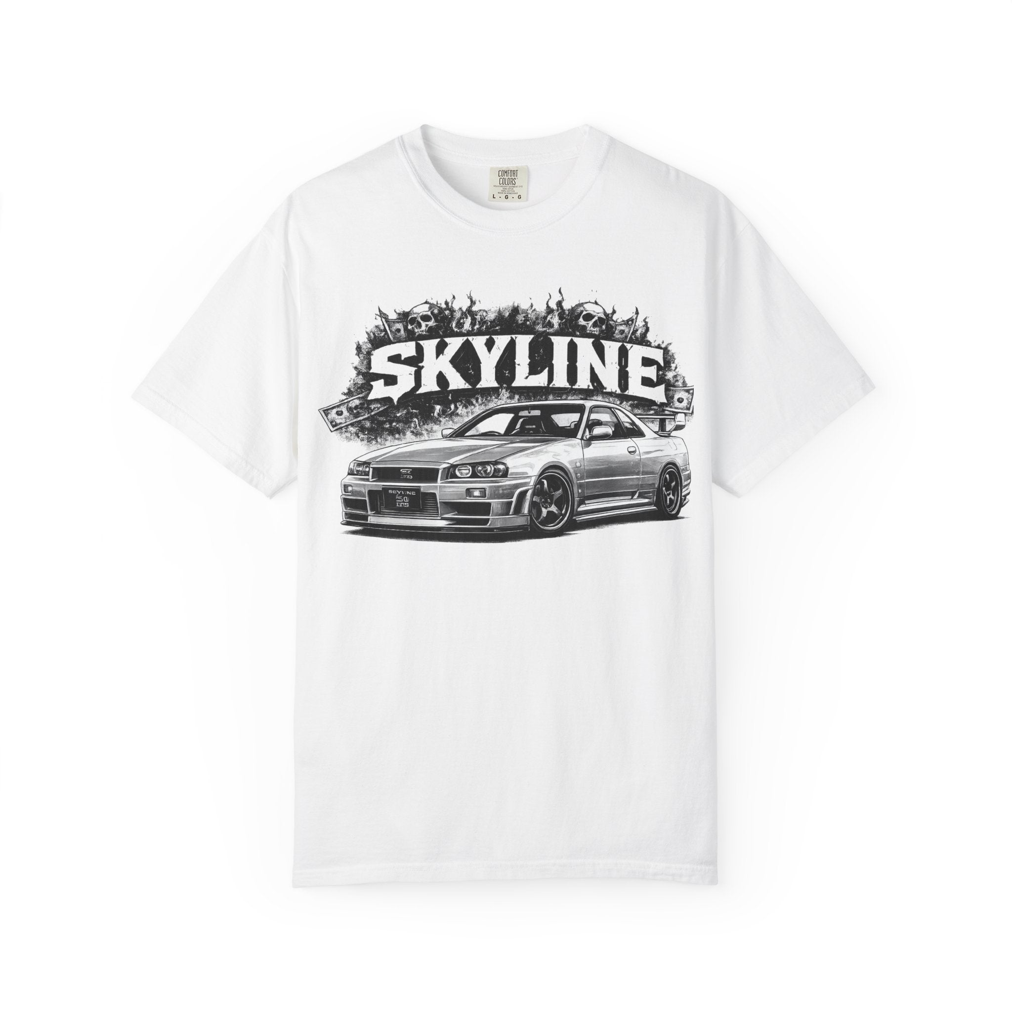 Skyline GT-R Graphic T-Shirt — Nissan R34 Racing Car Tee