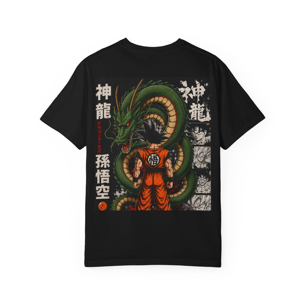 Dragon Balls T-Shirt — Retro Anime Goku & Shenron Graphic Tee