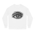 Eye Graphic Sweatshirt — Sketchy All-Seeing Eye Crewneck