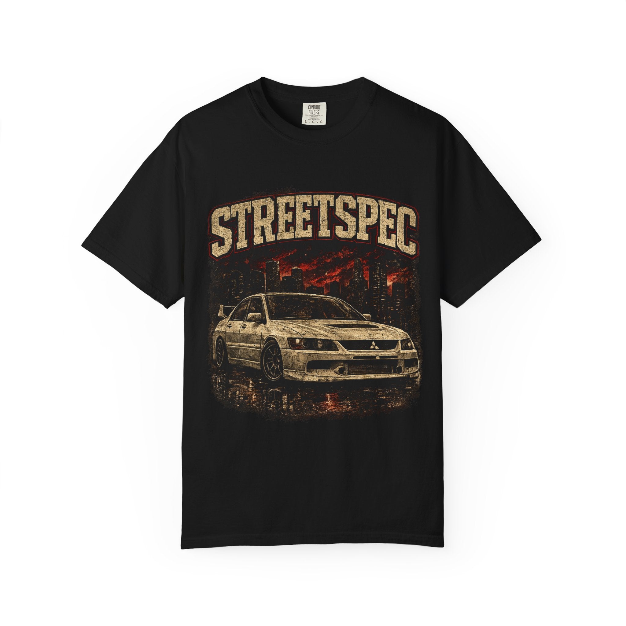 Streetspec Evo 8 Graphic Tee — Automotive Streetwear T-Shirt